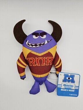 PIXAR | Monsters University Shake & Scare Johnny plush stuffed toy